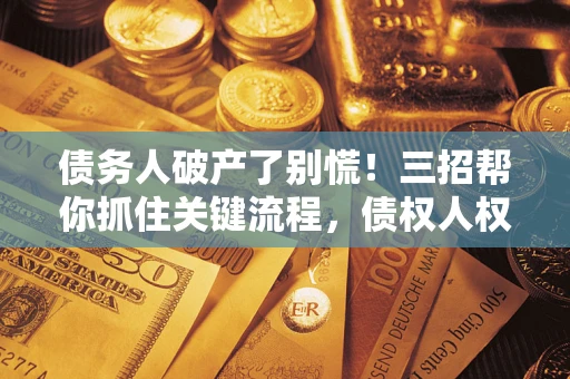 北京债务人破产了别慌！三招帮你抓住关键流程，债权人权益不再缩水