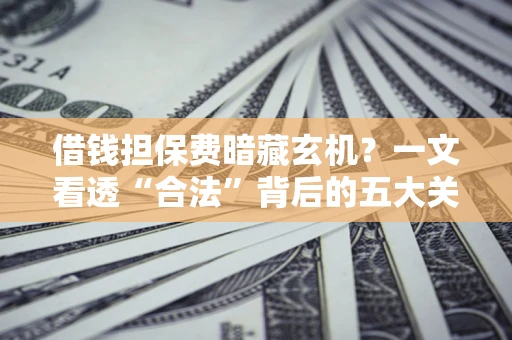 北京借钱担保费暗藏玄机？一文看透“合法”背后的五大关键陷阱