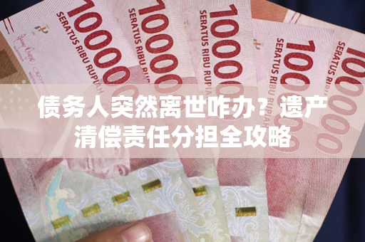 北京债务人突然离世咋办？遗产清偿责任分担全攻略