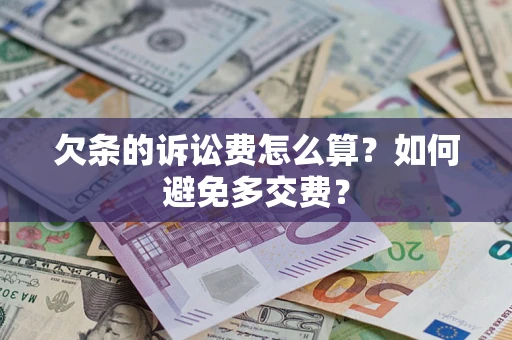 北京欠条的诉讼费怎么算？如何避免多交费？
