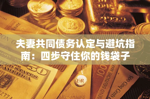 北京夫妻共同债务认定与避坑指南：四步守住你的钱袋子