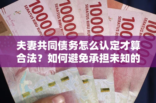 北京夫妻共同债务怎么认定才算合法？如何避免承担未知的债务风险？